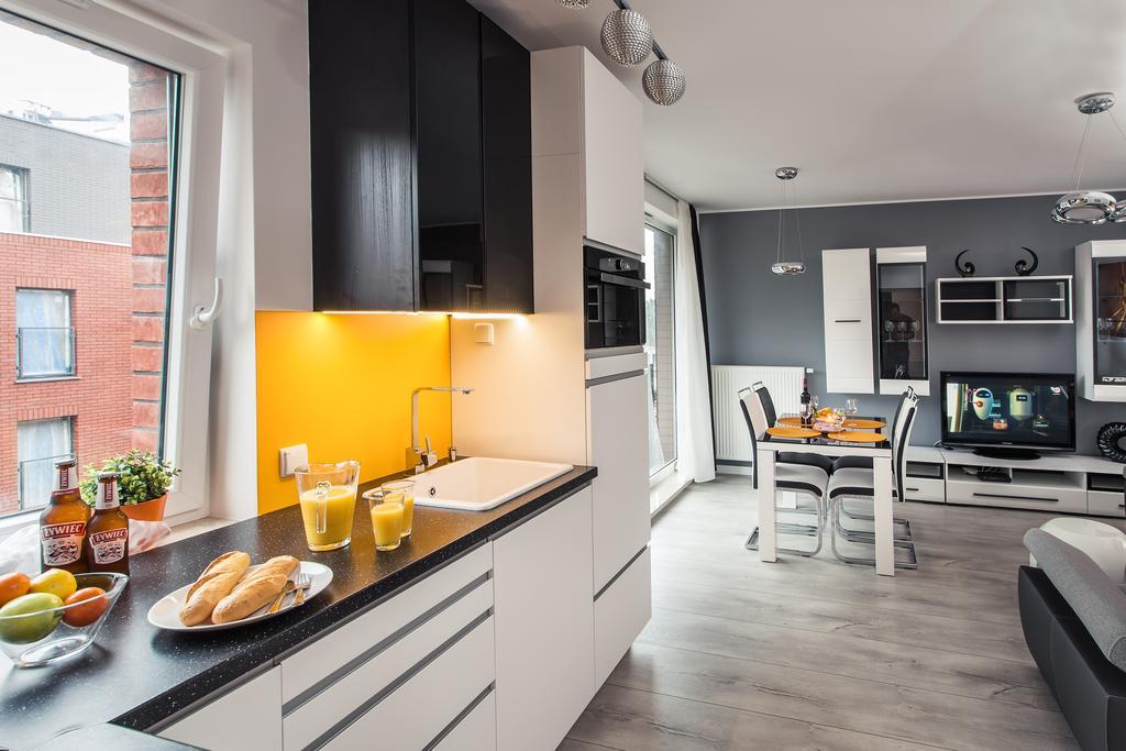 Holidays Home Apartamenty Chmielna Gdansk Luaran gambar
